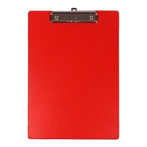 Bantex PVC Clipboard Red