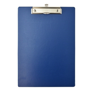 Bantex PVC Clipboard Blue