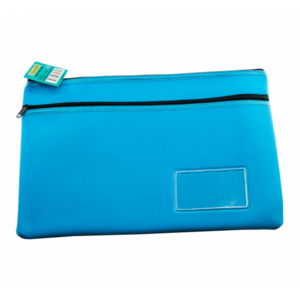 Neoprene Pencil Case Large 35.5x26cm - Light Blue