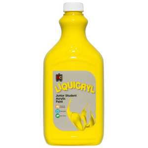 EC Liquicryl Acrylic Paint  2L Brilliant Yellow