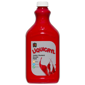 EC Liquicryl Acrylic Paint  2L Crimson