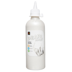 Liquicryl Pearl Paint  500ml White