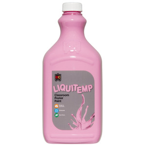 EC Liquitemp Washable Poster Paint Pink