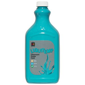 EC Liquitemp Washable Poster Paint Turquoise