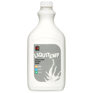 EC Liquitemp Washable Poster Paint White