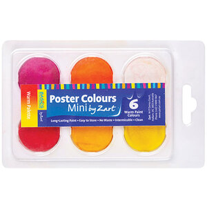 Poster Colours Paint by Zart Mini Warm