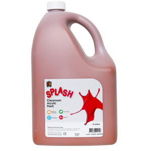 EC Splash Acrylic Paint  5L Brown