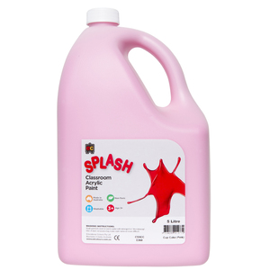 EC Splash Acrylic Paint  5L Pink