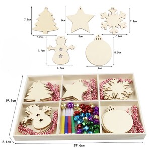 Speedy Wooden Christmas Shapes Design 2