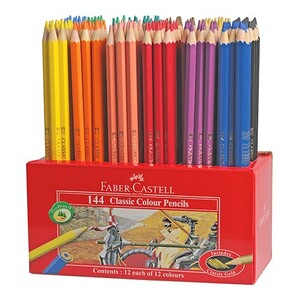 Faber Classic Colour Pencils - Classroom pack 