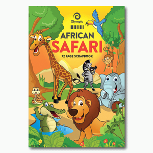 Olympic Scrapbook/Project Book  - African Safari