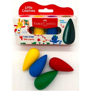 Faber-Castell Easy Grip Bulb Crayons