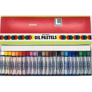 Holbein Student Oil Pastels Assorted Colours Set of 24