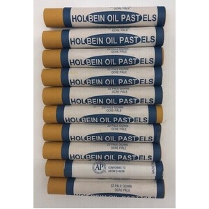 Holbein Student Oil Pastels Pale Ochre