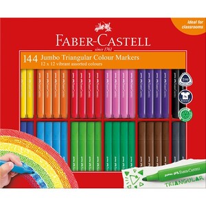 Faber-Castell Jumbo Project Colour Markers