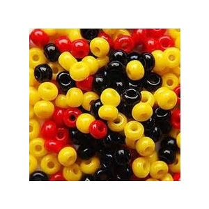 Speedy Plastic Pony Beads - Indigenous Colours  