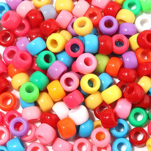 Speedy Plastic Pony Beads - Assorted Colours