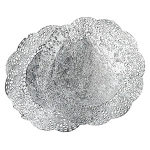 Zart Doilies (Doyleys) Silver  190mm  Pack 50