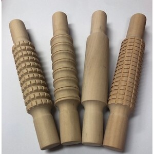 Speedy Wooden Patterned Rolling Pins