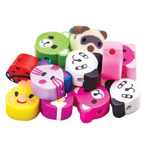 Zart Silicone Beads- Animal Heads