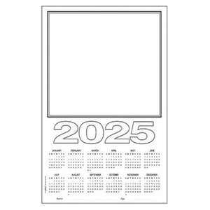 Zart Calendar Blanks 2025