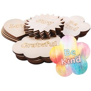 Zart Wooden Coasters Wellbeing