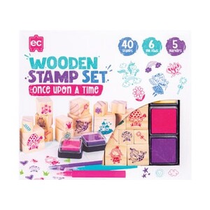 EC Wooden Stamp Set - "Once Upon A Time"