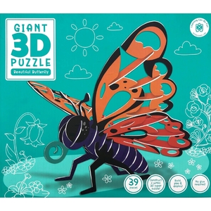 LCBF Giant 3D Puzzle - Beautiful Butterfly