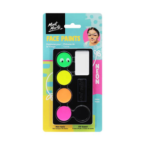 Mont Marte Kids Face Painting Set - Neon