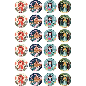 Australian Teaching Aids Merit Stickers Fairytales