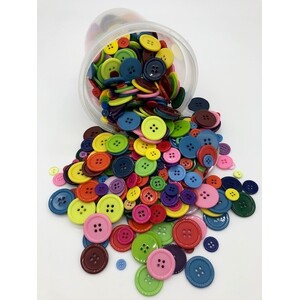 Speedy School Supplies Plastic Buttons