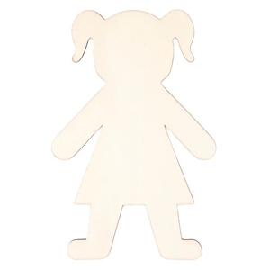 Arbee Wooden Shape Girl or Boy