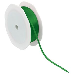 Satin Ribbon 3mm Green