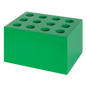 ColourSorts Classroom Organisers by Zart: Scissor & Brush Storage Block Green