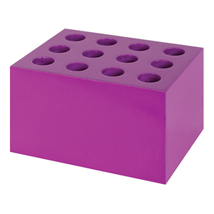 ColourSorts Classroom Organisers by Zart: Scissor & Brush Storage Block Purple