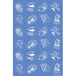 Australian Teaching Aids Scented Merit Stickers - Wonderlands (Sea)