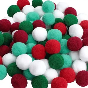 Speedy Pom Poms Christmas pkt of 200