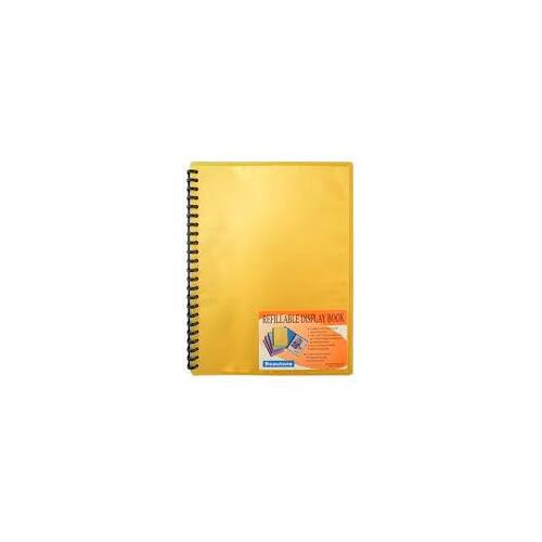 Bantex Refillable Cool Frost Display Book A4 Orange