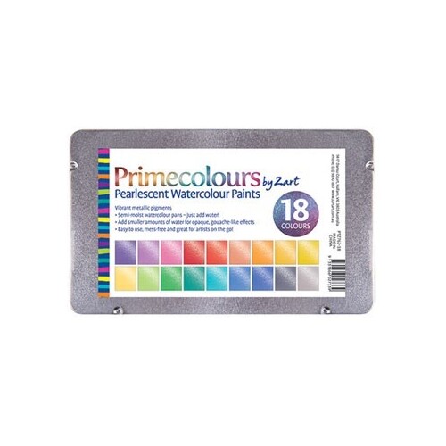 Zart Pearlescent Watercolour Paint - 18's