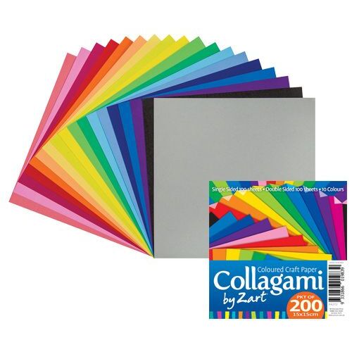Origami Paper, Coloured Paper/craft Paper, 100 Sheets 15cm X 15cm