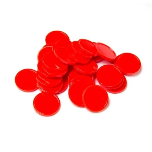 Learning Can Be Fun Counters 20mm - Red