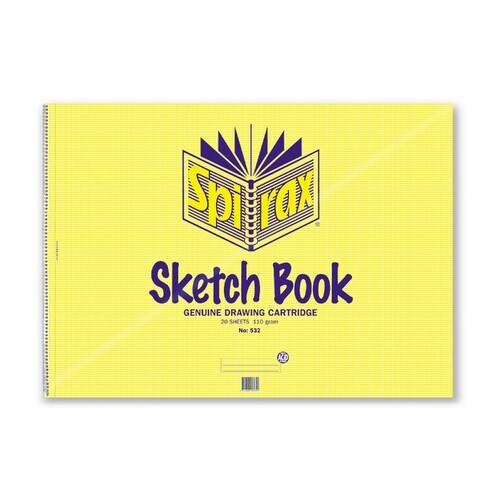 Spirax 532 Sketch Book A2