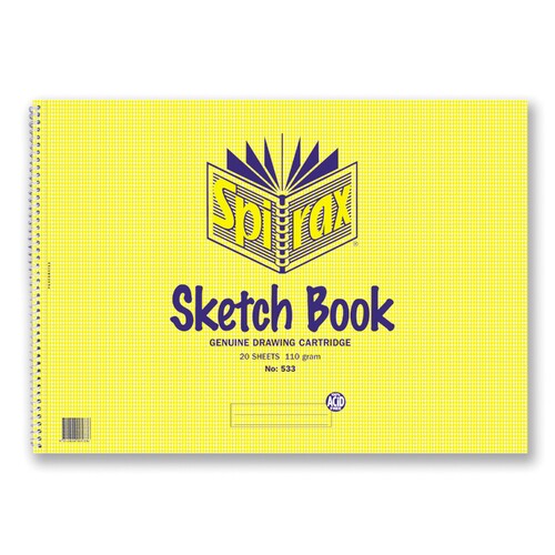 Spirax 533 Sketch Book A3