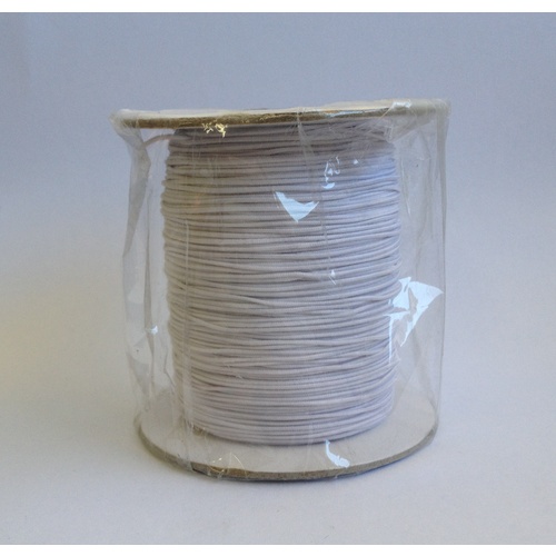 Beading Elastic  100m White