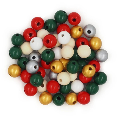 Arbee Wooden Beads - Christmas