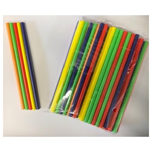 Speedy Paper Straws Assorted Colours