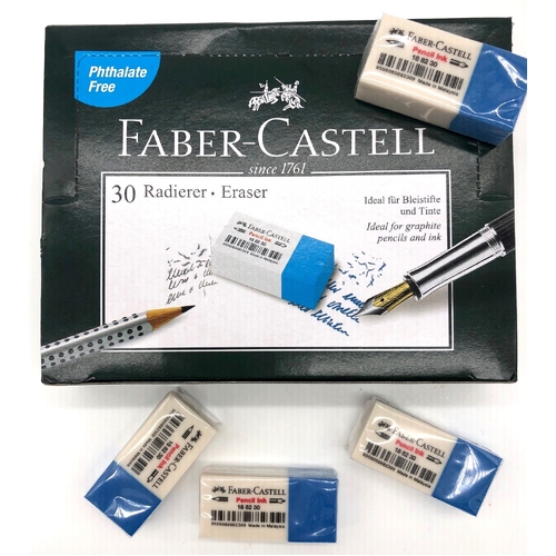 Faber-Castell PVC-Free Eraser Medium Ink & Pencil