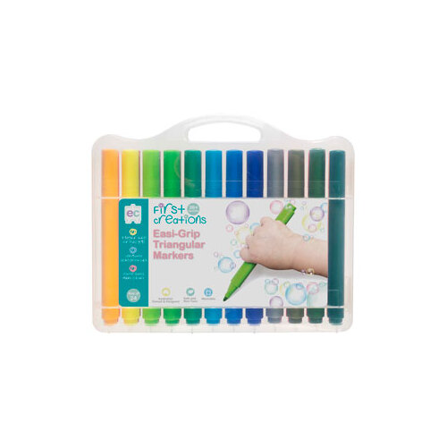 EC Easi-Grip Triangular Coloured Markers