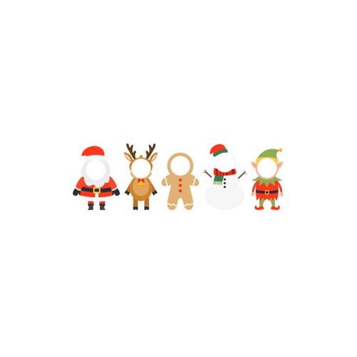 Little Learner Christmas Character Photo Frames