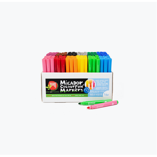 Micador Colourfun Markers Class pack